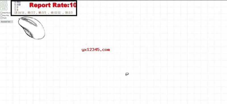 AresonMouseTestProgram测试鼠标性能教程