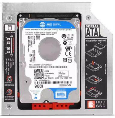 y470 固态硬盘安装处