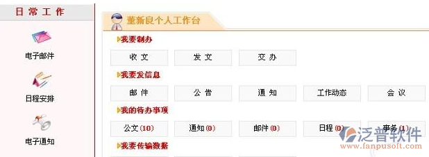 协同oa办公软件的功能