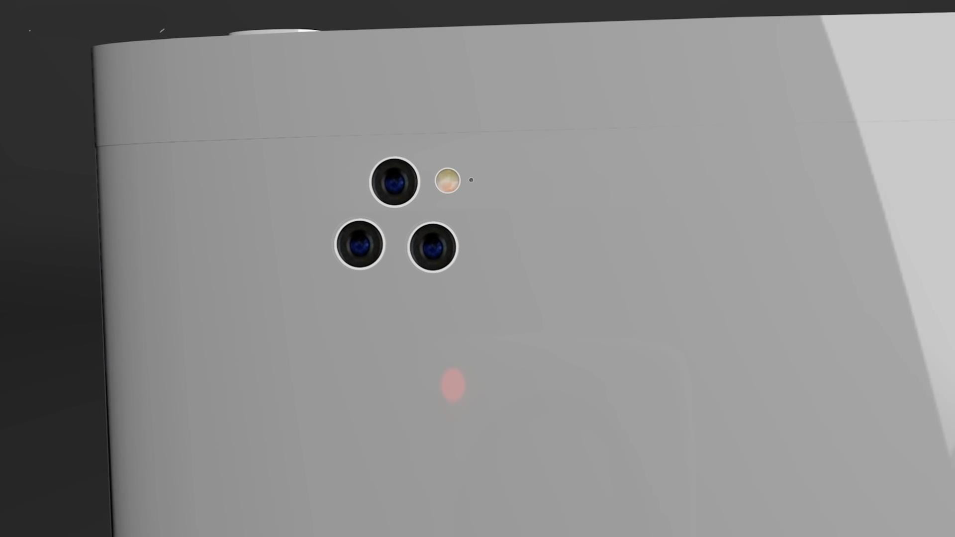 iPhoneSE2概念图：左右无边框瀑布屏，无实体按键无刘海后置三摄