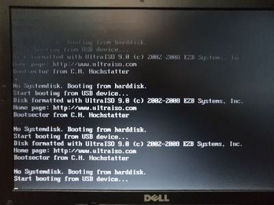 用u盘安装系统时出现booting