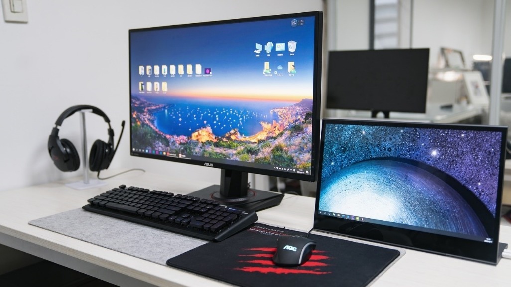 高效办公和游戏扩展第二屏，INNOCN便携显示器N1F开箱