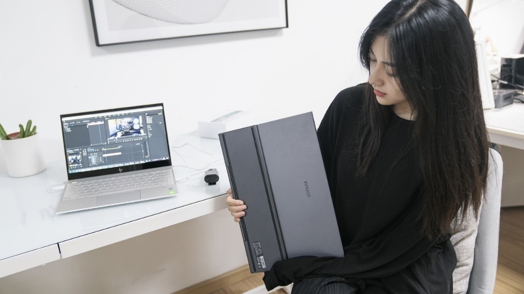 高效办公和游戏扩展第二屏，INNOCN便携显示器N1F开箱