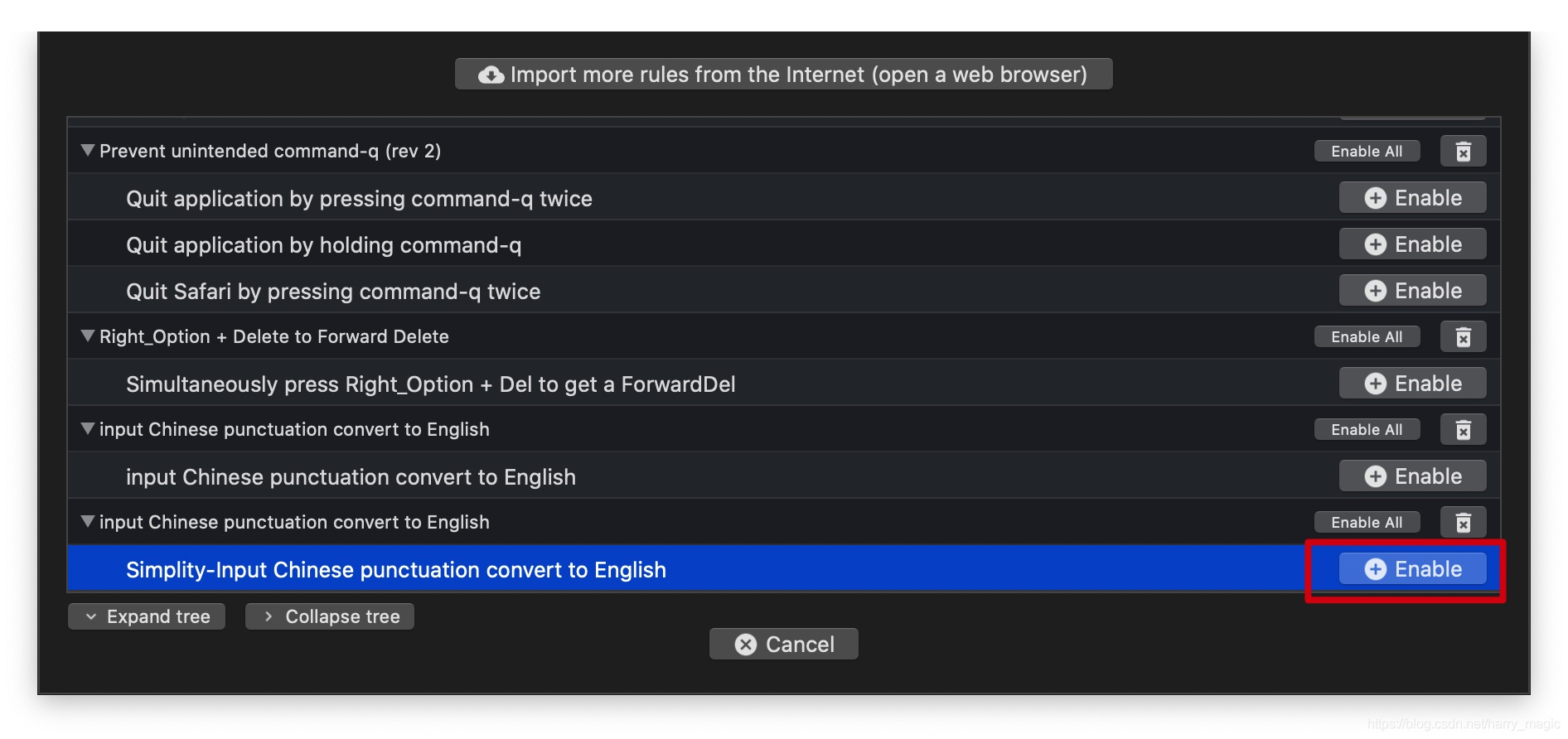 mac输入法不能打中文