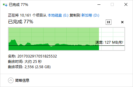 固态硬盘读取速度测试