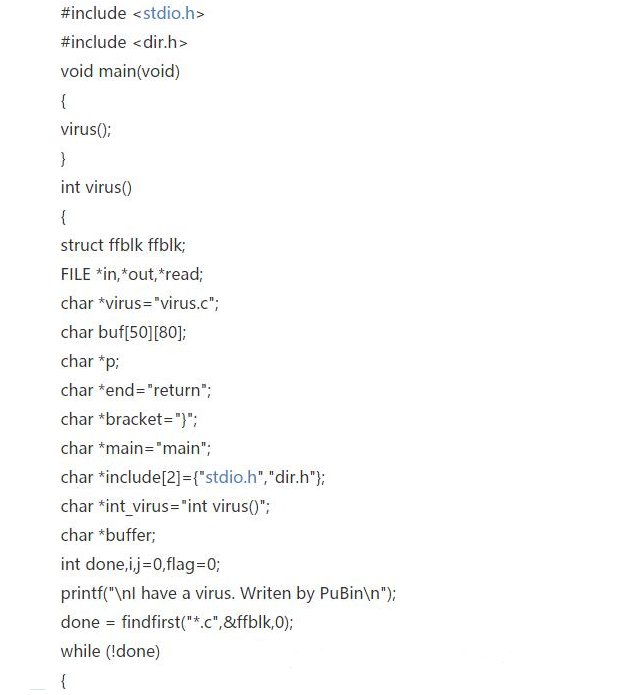 电脑病毒用什么编程语言