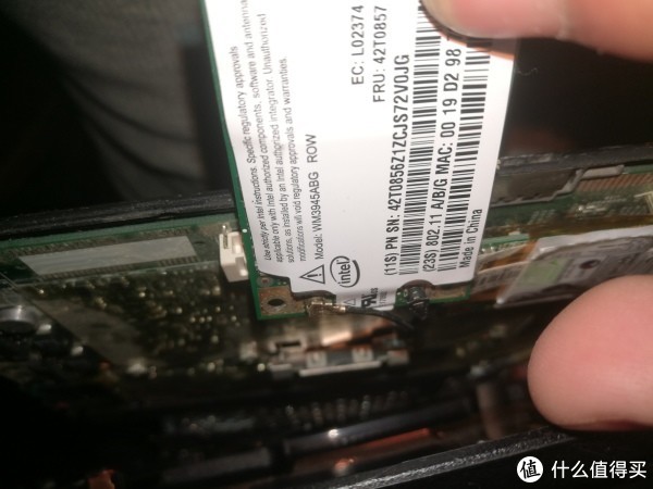 IBM X60拆机清灰换网卡