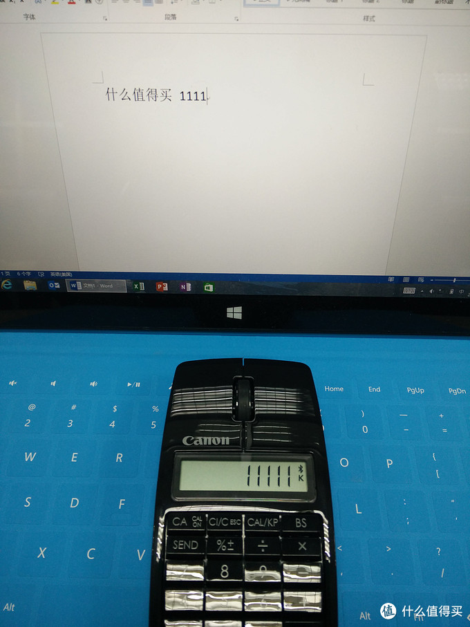 你以为我是鼠标？其实我是计算器：Canon 佳能 X Mark IM 第一代 无线蓝牙鼠标计算器