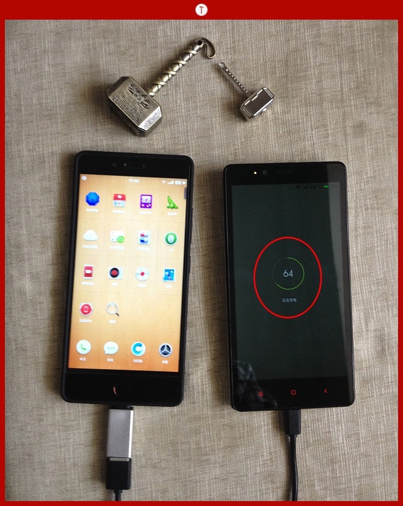 坚果手机可以插u盘吗