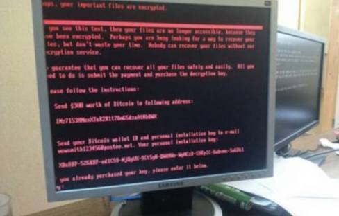 新型电脑病毒加密用户文件勒索300美元
