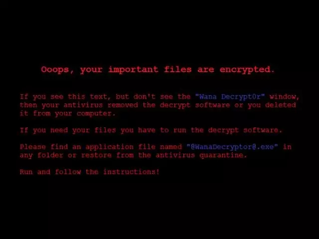 新型电脑病毒加密用户文件勒索300美元