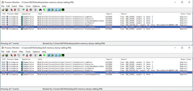 小内存转储256kb