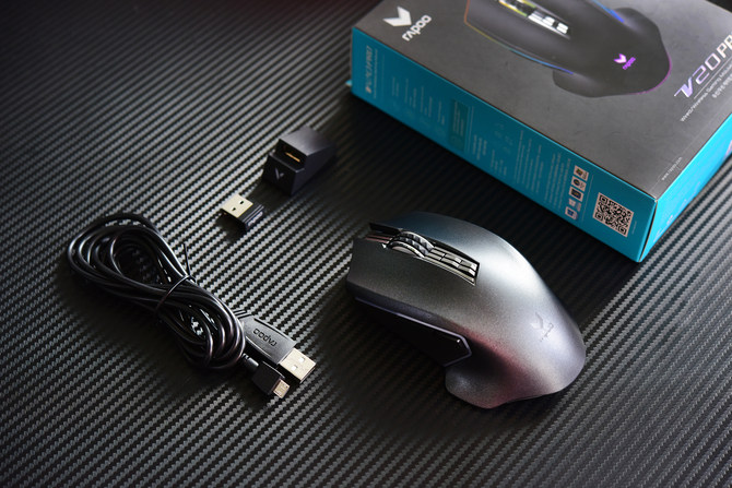 雷柏 v20游戏鼠标