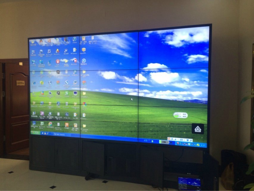 显示器 拼接_大屏拼接显示_大屏幕拼接器