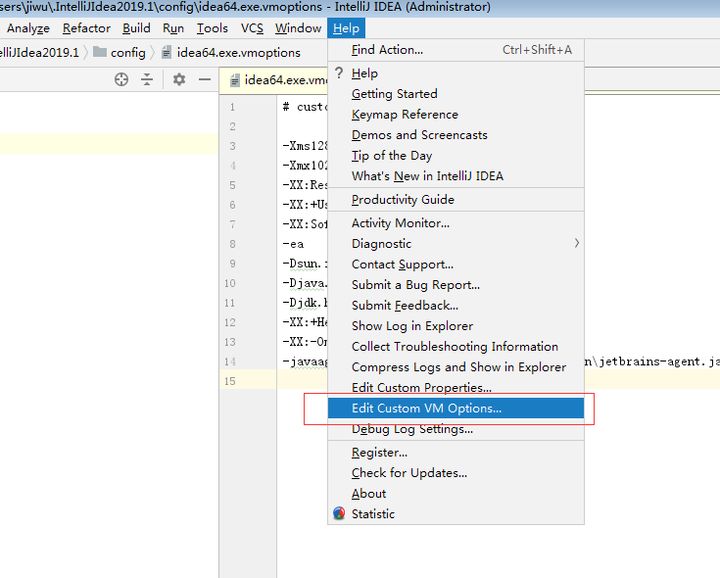 设置jvm最大内存参数