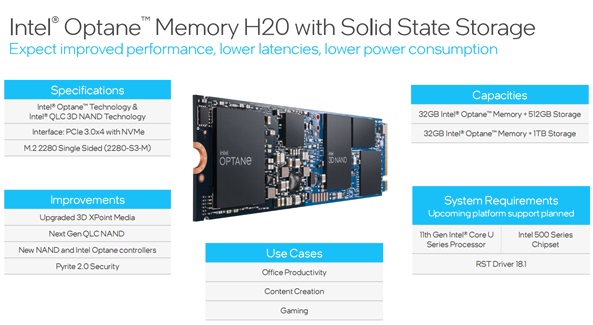 傲腾内存 ssd一起用