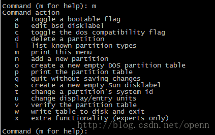 linux硬盘分区格式