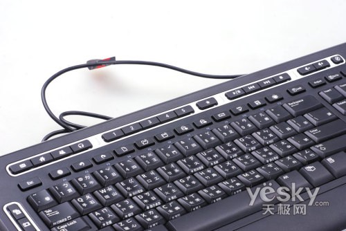 功能强益健康微软数码多媒体键盘3000评测