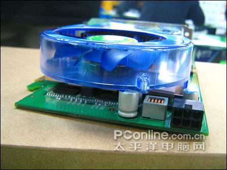 铭瑄8600GT终结者更换PCB增加外接电源