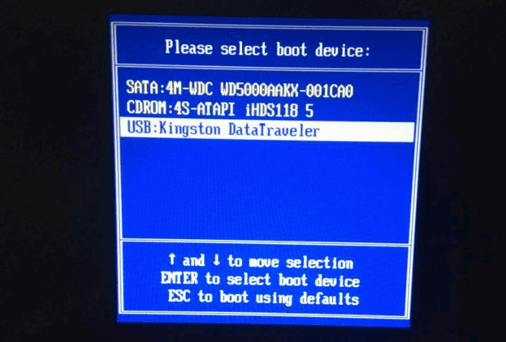 u盘启动安装系统教程