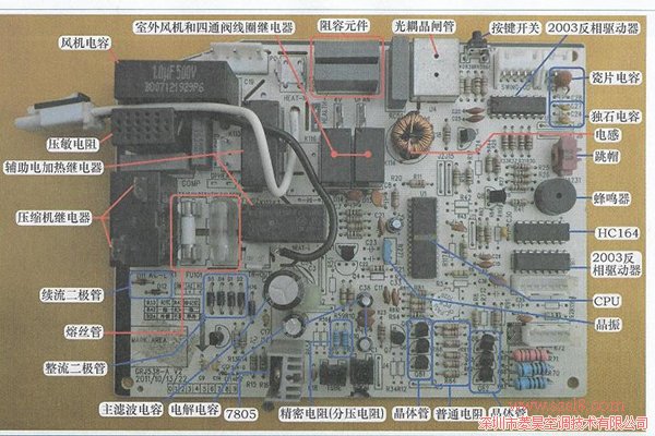 三菱主板电子元器件