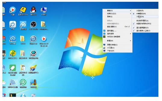 win7系统桌面图标变大_win7恢复桌面ie图标_win7桌面ie图标恢复