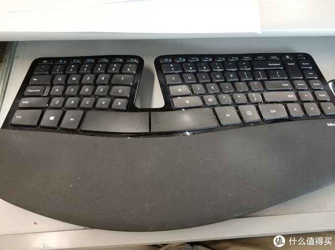 入手微软人体工程学键盘有感