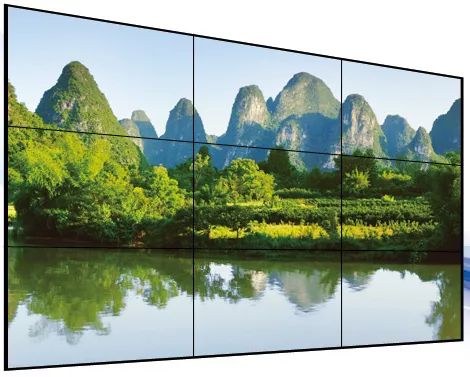 小显示器大屏效果