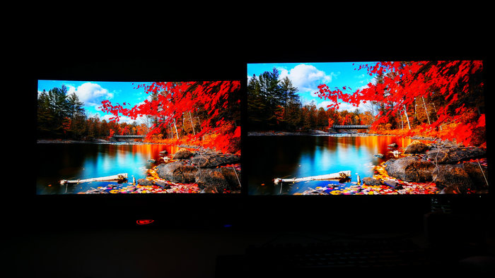 小显示器大屏效果