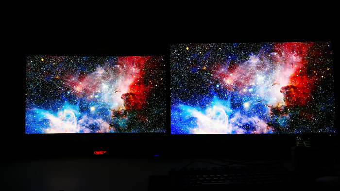 小显示器大屏效果