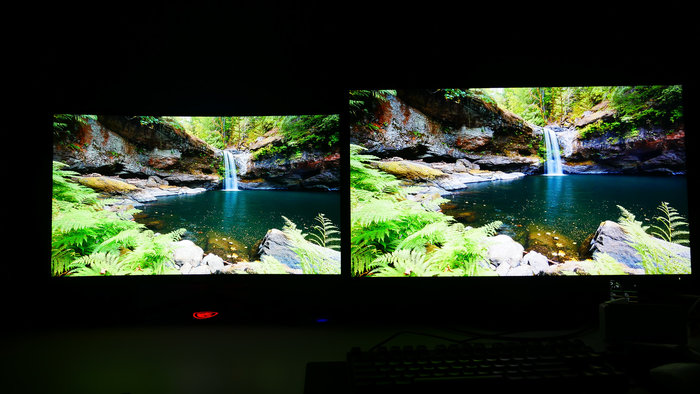 小显示器大屏效果