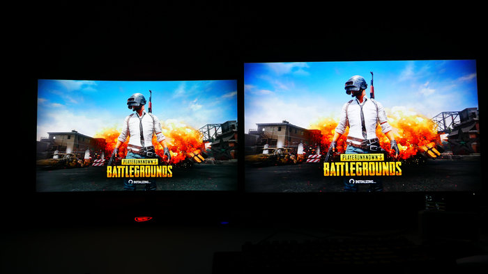 小显示器大屏效果