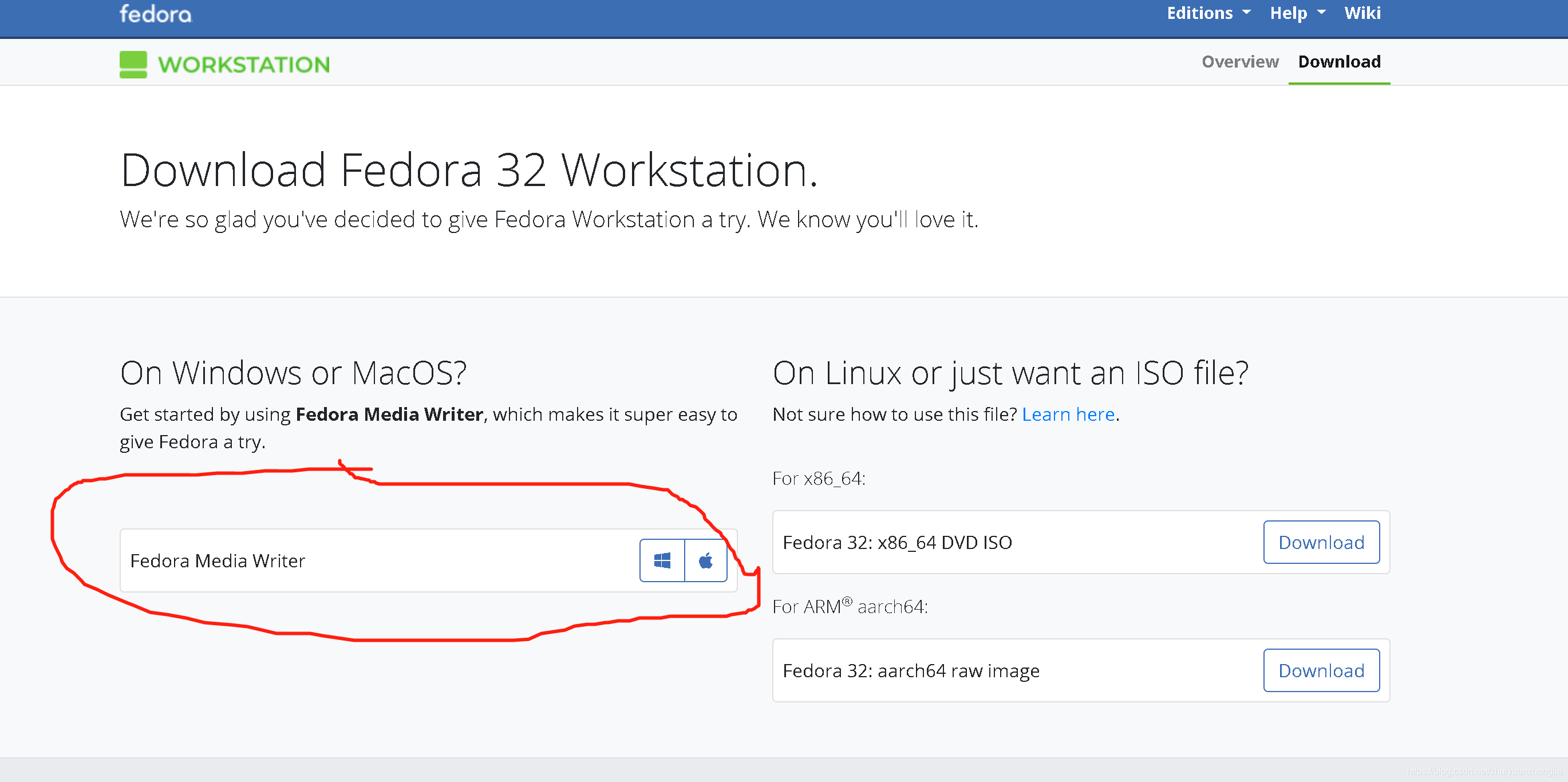 fedora 26 u盘安装