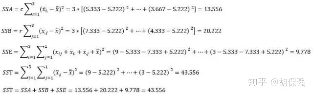 excel双因素方差分析