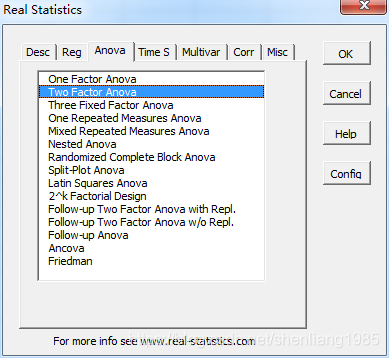 excel双因素方差分析
