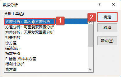 Excel 方差分析：单因素、包含重复的双因素、无重复的双因素方差分析-Excel22
