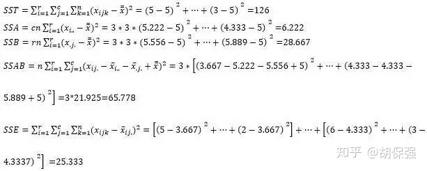 excel双因素方差分析