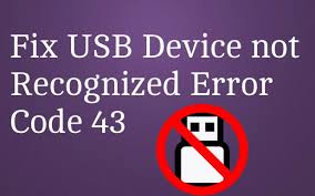 u盘错误代码43如何修复
