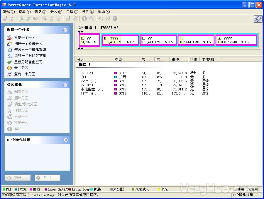 Norton PartitionMagic(PQ分区魔术师) 