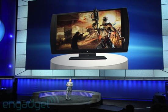 PS3用户福音 索尼展示24寸3D显示屏