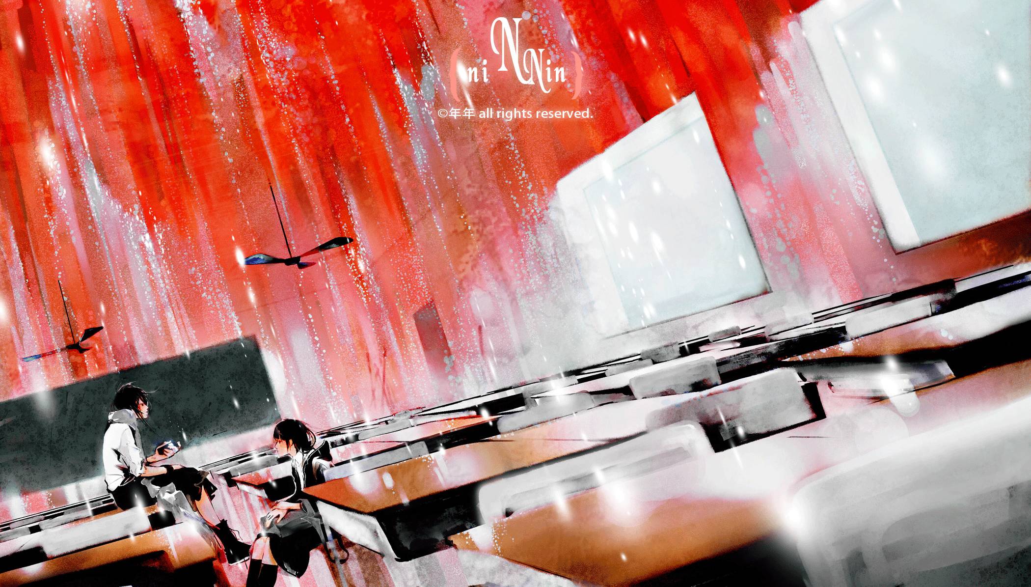 色差小的显示器 绘画