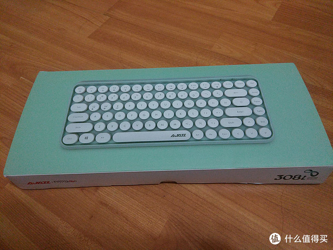 始于颜值 终于实用—Ajazz 黑爵 308i 84键 键盘开箱