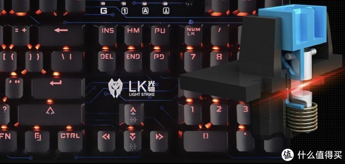 双飞燕机械键盘测评：X7狼印X850金黑