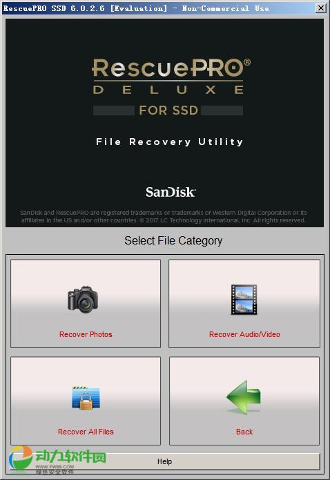 固态硬盘数据恢复软件(LC Technology RescuePRO SSD) v6.0.2.6免费版