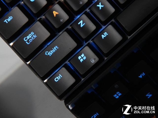 达尔优 机械师合金版黑色 细节图 