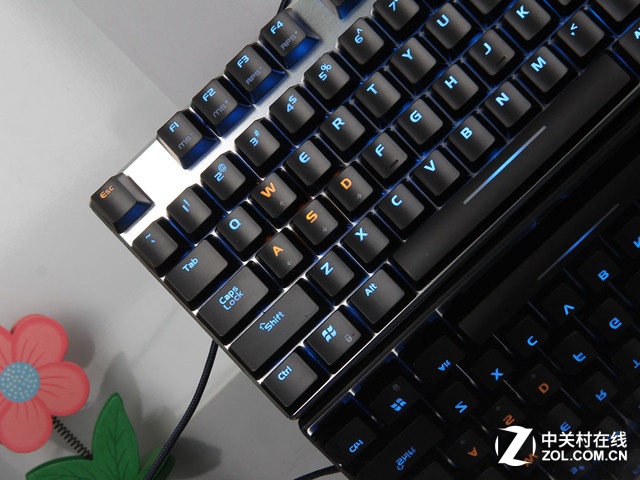 达尔优 机械师合金版黑色 细节图 