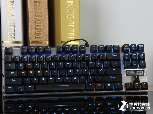 达尔优 机械师合金版黑色 外观图 