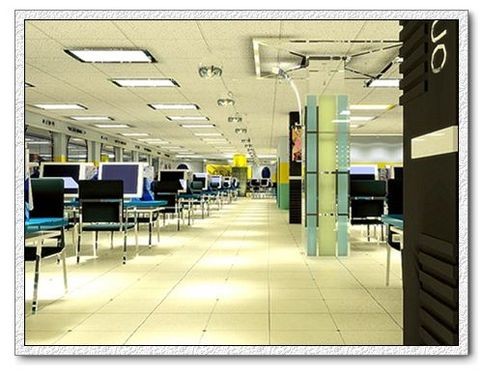 网吧好选择 HPC LWT950钢化玻璃显示器 