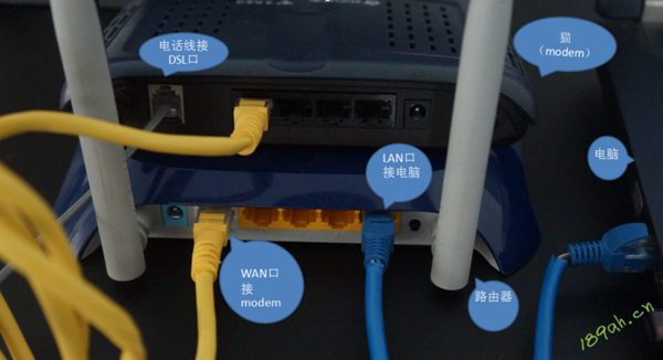 电脑网线怎么插路由器