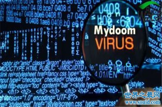 世界最厉害的电脑病毒排行，感染这些计算机病毒电脑秒瘫痪！(www.souid.com)